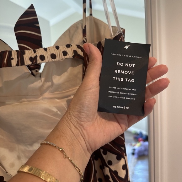 Retrofete LUXURY Starla Dress Gown NWT - Picture 5 of 6